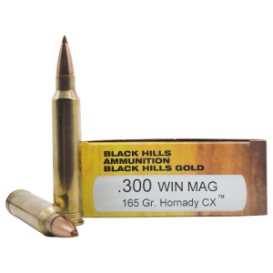 300 Win Mag – Black Hills Gold 165 Grain Hornady CX – 20 Rounds