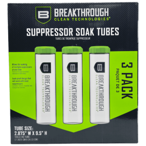 BreakThrough – Suppressor Soak Tubes 3 Pack
