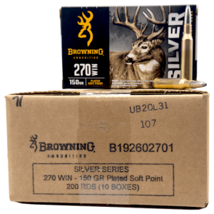 270 Win Browning Silver plated ammo