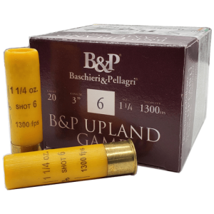 20 Gauge - B&P 3" Upland Game #6 Shot Magnum
