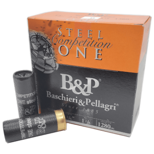 12 Gauge - B&P 2-3/4" Steel Competion One 9 Shot 1,280 fps