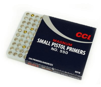 CCI 550 Small pistol Magnum Primers