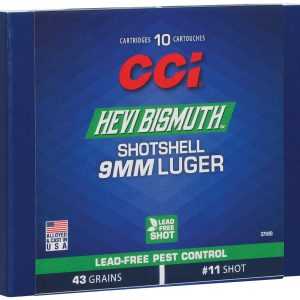 CCI Aluminum Case 9mm Bismuth Shotshell 10CT