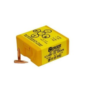 Berger Target Bullets .264″ 6.5mm 120gr BT 100ct
