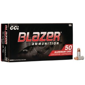 CCI Blazer Aluminum .25 ACP 50 gr FMJ 50ct