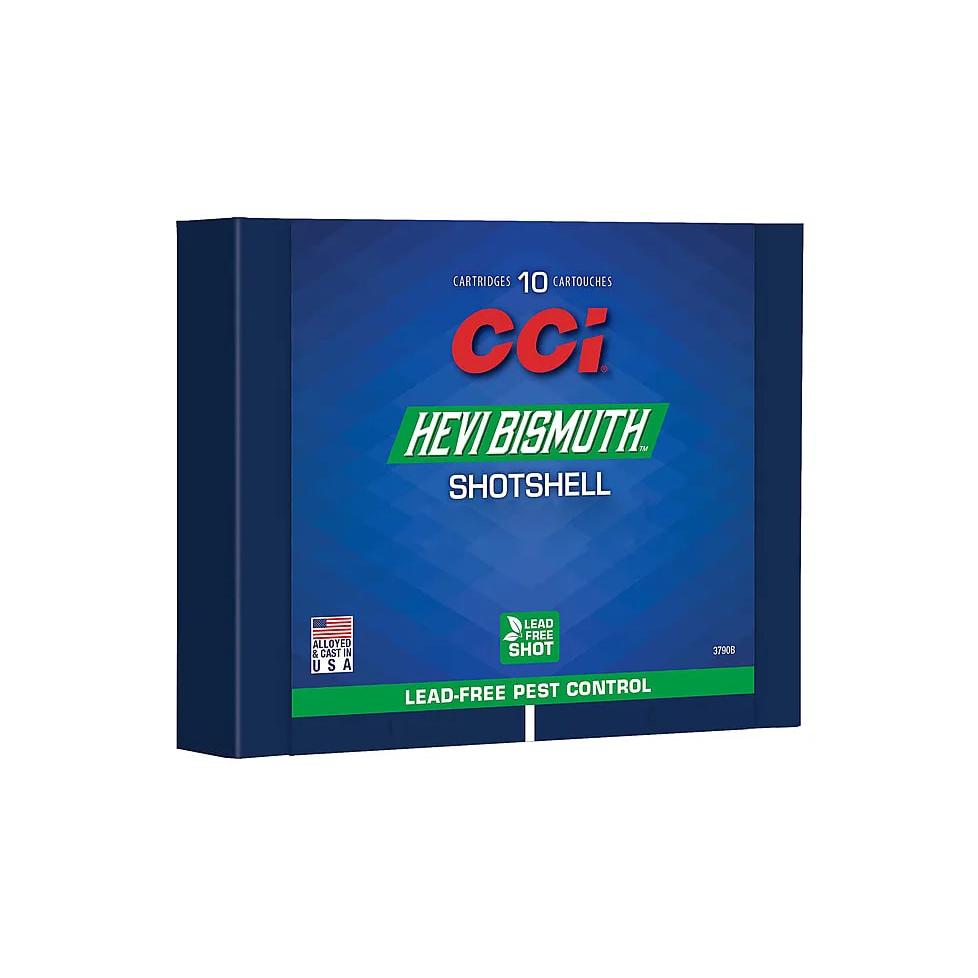 CCI Hevi Bismuth Centerfire Aluminum Shotshell .357 Mag-38 Spl 80gr #8 10ct