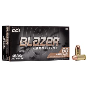 CCI Blazer Brass .45 ACP 230 gr FMJ 50ct