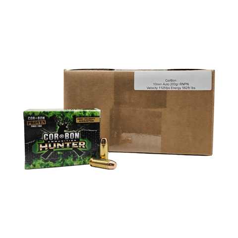 10mm – CorBon Hunter Round Nose Penetrator 200 Grain – 200 Rounds