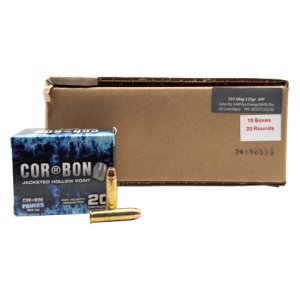 357 Mag – CorBon 125 Grain Jacketed Hollow Point – 200 Rounds