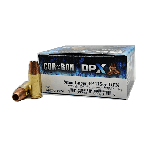 CorBon 9mm DPX Rounds