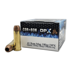 41 Rem Mag – Corbon 180 Grain DPX Hollow Point – 20 Rounds