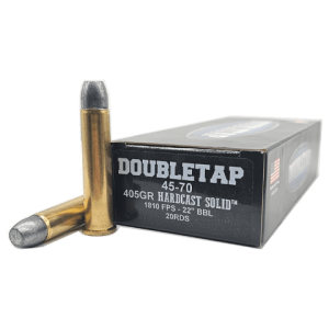 45 70 doubletap solid lead ammo box