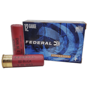 12 Gauge - Federal Premium 3" Magnum Power Shok 00 Buckshot
