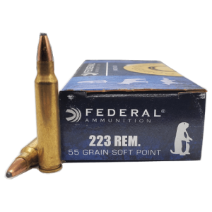 223 Rem - Federal Power-Shok 55 Grain Soft Point