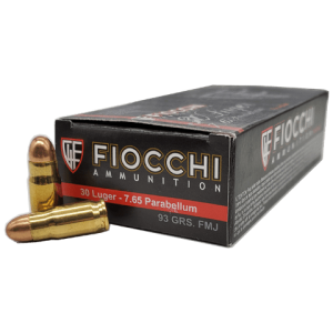 30 Luger - Fiocchi Classic Loads 93 Grain Full Metal Jacket
