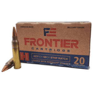 223 Rem - Hornady Frontier 68 Grain BTHP Match