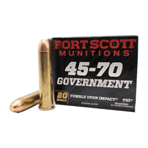 45-70 Govt – Fort Scott 300 Grain Tumble Upon Impact – 20 Rounds
