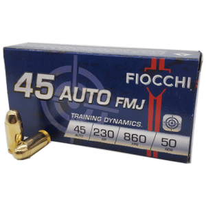 45 Auto - Fiocchi Training Dynamics 230 Grain FMJ