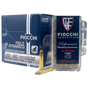 Fiocchi 22 Magnum Round Bricks
