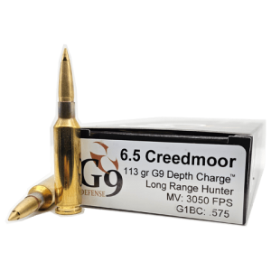 6.5 creedmoor g9 defense rounds