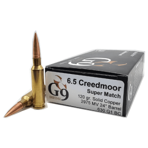 6.5 creedmoor super match ammo box
