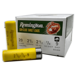 20 gauge remington loads box
