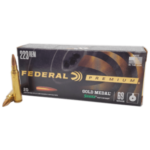 223 Rem - Federal Gold Medal 69 Grain HP