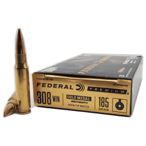 308 Win - Federal Premium Gold Medal 185 Grain Berger Juggernaut