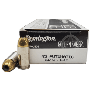 45 Auto - Remington Golden Saber 230 Grain BJHP