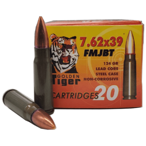 7.62x39 - Golden Tiger 124 Grain FMJBT