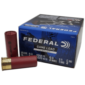 12 Gauge - Federal 2-3/4" Game Load #5 Shot