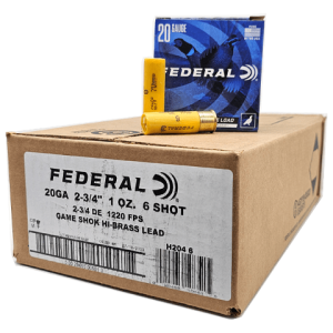 20 gauge federal game loads