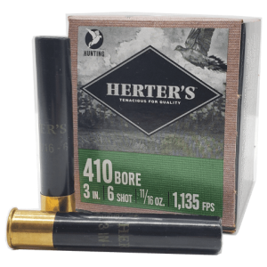 410 Gauge - Herter's (Winchester) 3" Dove & Quail 6 Shot - 25 Rounds