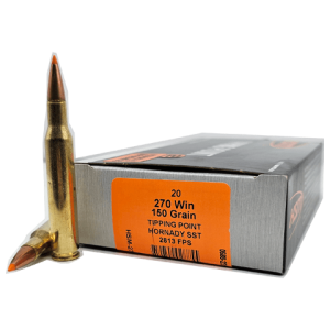 270 win hsm tipping point ammo box