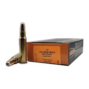 350 Rem Mag – HSM 200 Grain Hornady Interlock – 20 Rounds