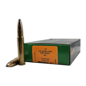 35 Whelen – HSM 225 Grain GameKing SPBT – 20 Rounds