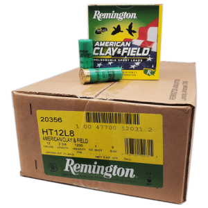 12 Gauge - Remington 1 oz #8 Lead Shot 2-3/4" Plastic Hull - 250 Rounds