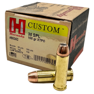 38 special hornady custom ammo box for sale