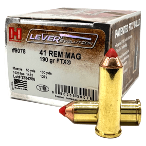 41 rem mag hornady rounds box