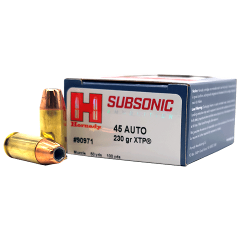 Hornady 45 Auto Subsonic Bullets
