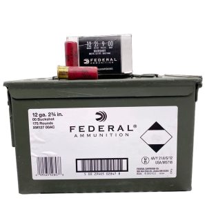 12 Gauge - Federal Premium 2.75" 00 Buckshot 175 Rd Can