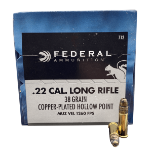 22 Long Rifle - Federal Game-Shok 38 Grain CPHP 500rd Brick