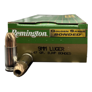 9mm - Remington Golden Saber 147 Grain JHP