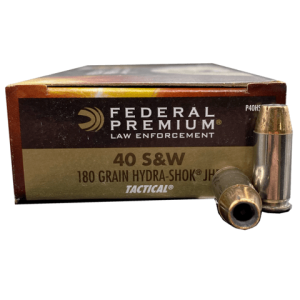 40 S&W - Federal Hydra-Shok 180 Grain JHP