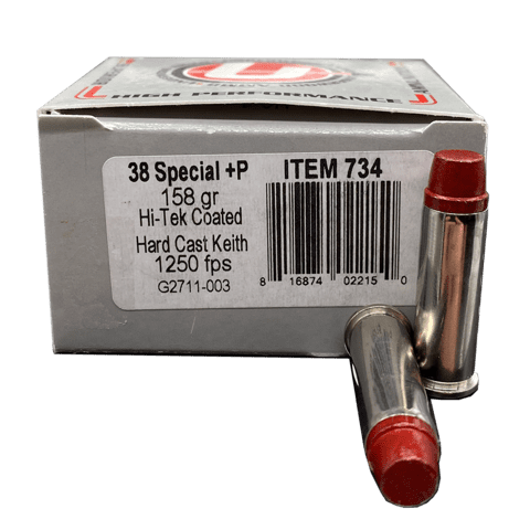 38 Special - Underwood 158 Grain Hard Cast +P