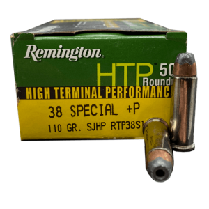 38 Special - Remington HTP 110 Grain +P SJHP
