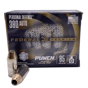 380 Auto - Federal Personal Defense 85 Grain JHP