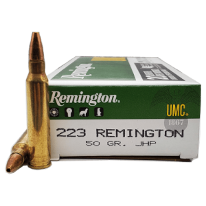 223 Rem - Remington UMC 50 Grain Jacketed Hollow Point