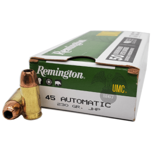45 Auto - Remington UMC 230 Grain JHP