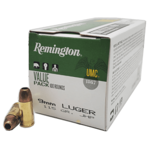 9mm - Remington UMC 115 Grain Hollow Point Value Pack
